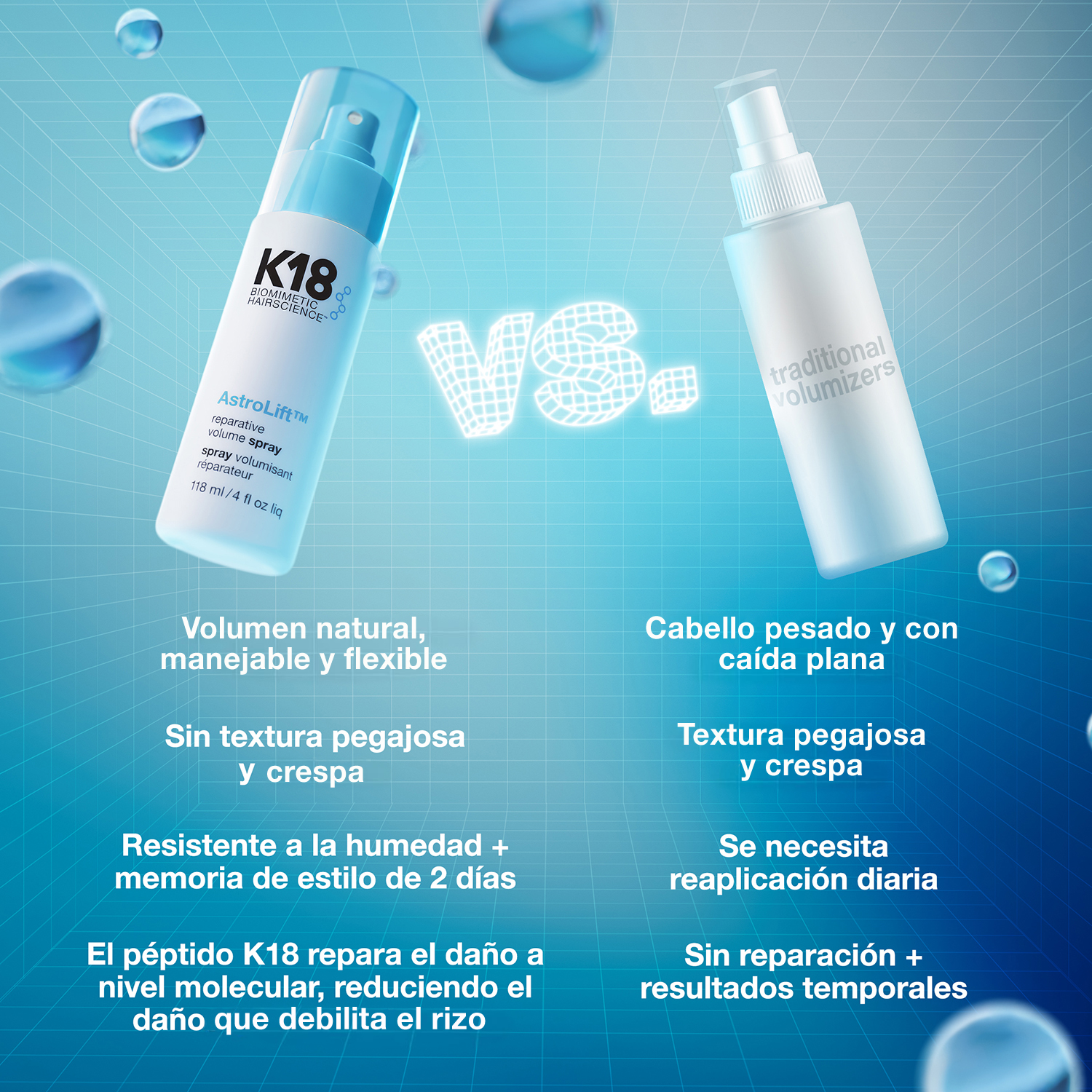 ASTROLIFT REPARATIVE VOLUME MIST (SPRAY REPARADOR)